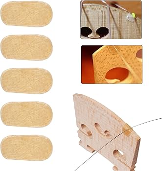 Parchment Patches - Violin Viola Cello Bridge Protector