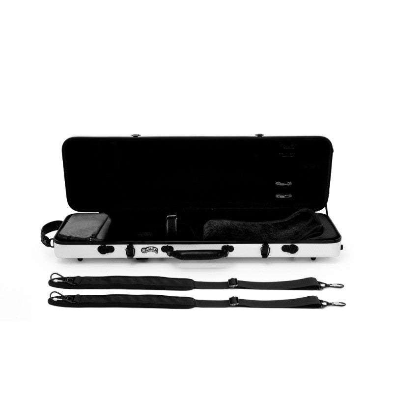 Artist Dynamic rectangular polycarbonate violin case with music bag