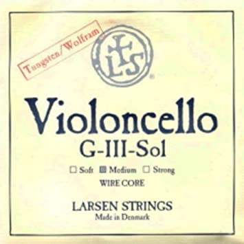 Cello String LARSEN Wire Core G-SOL III / Strong-Forte