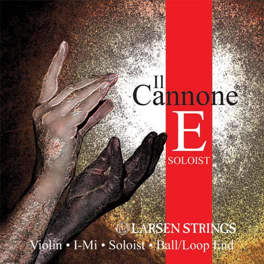 Violin String LARSEN IL Cannone SOLOIST E-MI Loop/Ball