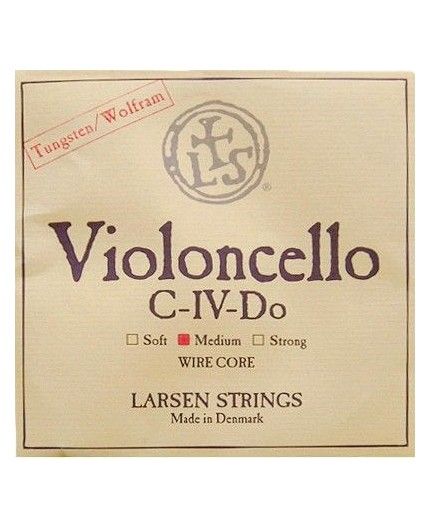 Cello String LARSEN Wire Core C-DO IV / Strong-Forte